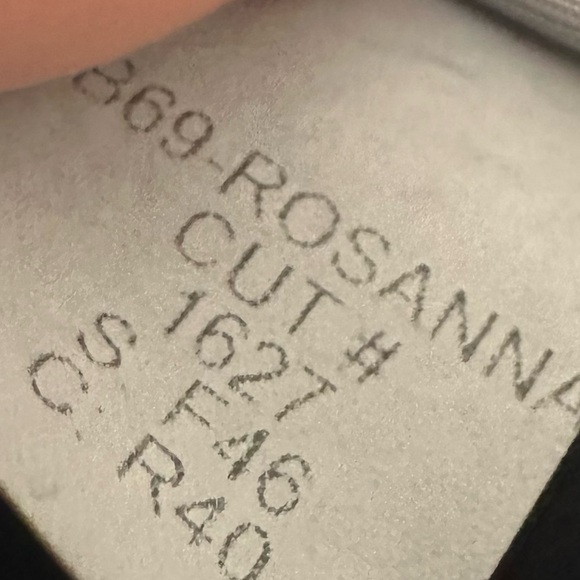 Perfect White Tee Rosanna Sweatpants Black Wide Leg Baggy Size Extra Small - Picture 7 of 8